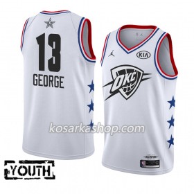 Dres Oklahoma City Thunder Paul George 13 2019 All-Star Jordan Brand Bijela Swingman - Dječji